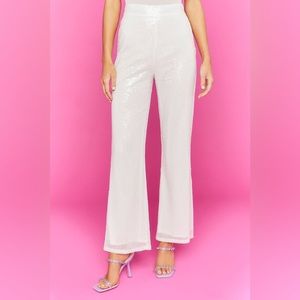 Sequin overlay pants nwot